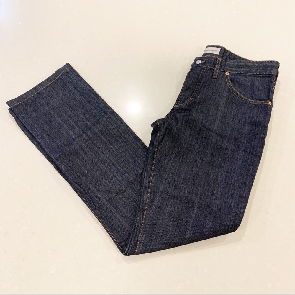Drykorn Straight Leg Dark Wash Jeans 34 x 34